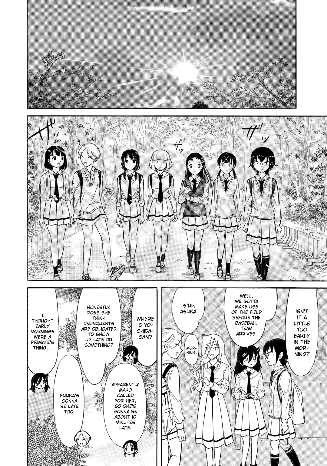 WataMote, Chapter 209 image 02
